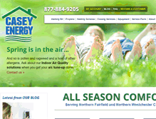 Tablet Screenshot of casey-energy.com